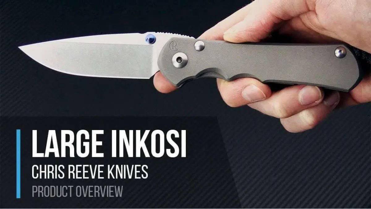 Chris Reeve Large Inkosi Folding Knife 3.6" S45VN - NORTH RIVER OUTDOORS