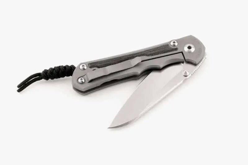 Chris Reeves Large Inkosi Black Canvas Micarta - NORTH RIVER OUTDOORS