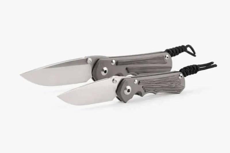 Chris Reeves Large Inkosi Black Canvas Micarta - NORTH RIVER OUTDOORS