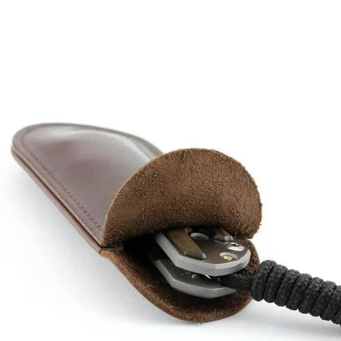 Chris Reeves Leather Slip Sheath - NORTH RIVER OUTDOORS