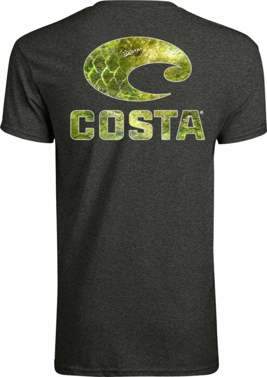 Costa Mossy Oak Coastal Mahi Short Sleeve T Shirt (Navy) - NORTH RIVER OUTDOORS