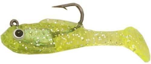 Creme Lures SSB105 Spoiler Shad Chartreuse 1.5" Fishing Lure - NORTH RIVER OUTDOORS