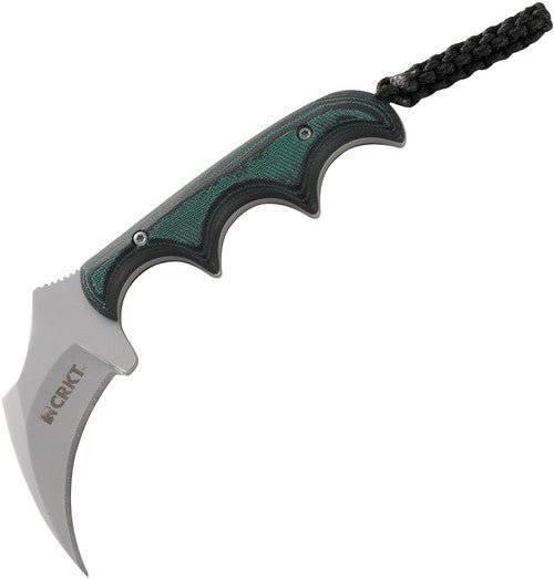 CRKT 2389 Folts Keramin Neck Knife 2.31" Blade Polished Resin Infused Fiber Handles - NORTH RIVER OUTDOORS