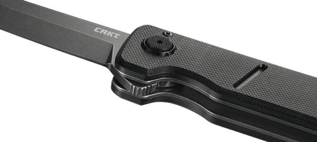 CRKT 2908 Inazuma No Ken Assisted Deadbolt Flipper Knife 3.68" D2 - NORTH RIVER OUTDOORS