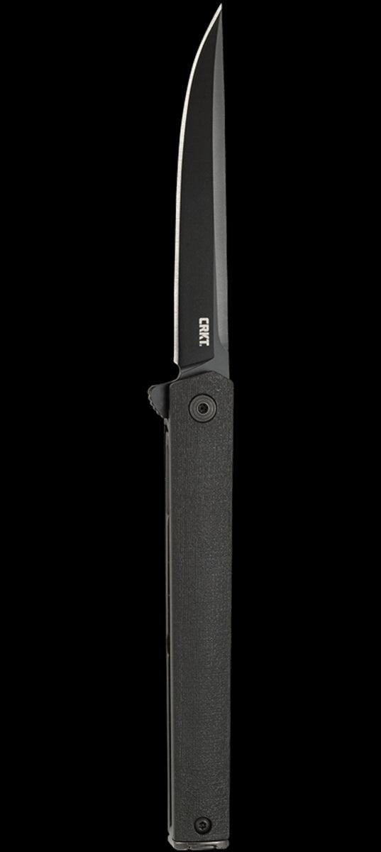 CRKT 7097K CEO Flipper Knife 3.35" Black Blade, Handles - NORTH RIVER OUTDOORS