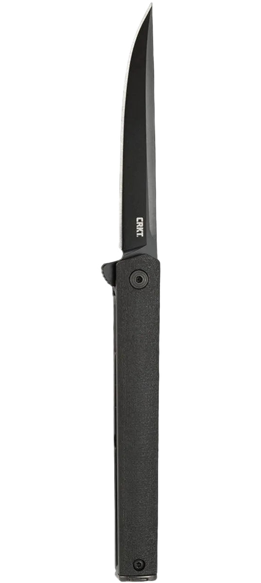 CRKT 7097K CEO Flipper Knife 3.35" Black Blade, Handles - NORTH RIVER OUTDOORS