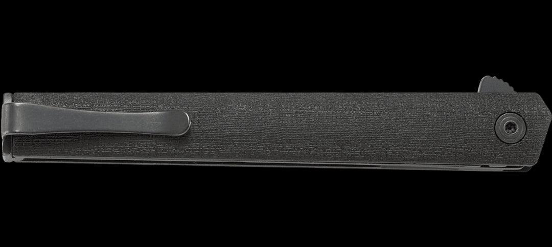 CRKT 7097K CEO Flipper Knife 3.35" Black Blade, Handles - NORTH RIVER OUTDOORS