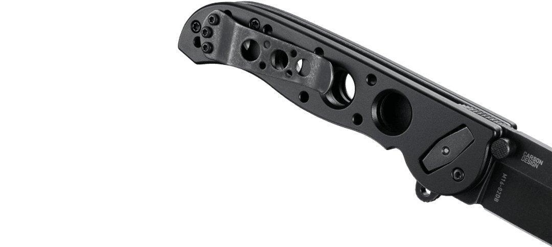 CRKT M16-02DB Kit Carson Assisted Deadbolt Lock Flipper Knife 3.12" D2 - NORTH RIVER OUTDOORS
