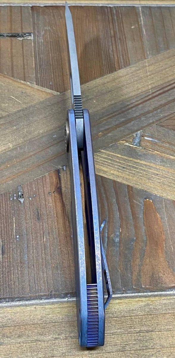 Curtiss F3 Large Slicer Flipper Slim MagnaCut Stonewash Ball Mill Ombre Bronze (USA) - NORTH RIVER OUTDOORS