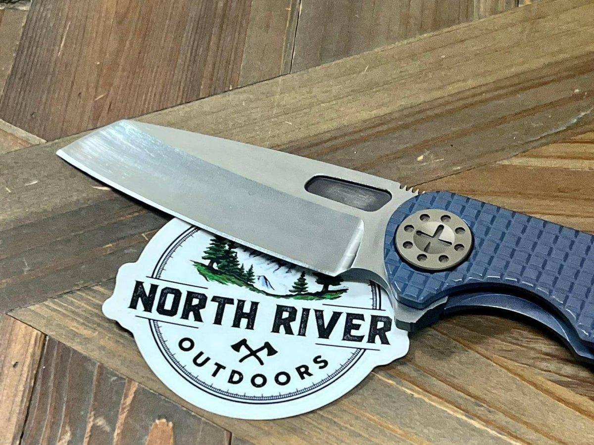 Curtiss F3 Large Wharny Flipper MagnaCut Stonewash Frag-Mill Titanium Bronze (USA) - NORTH RIVER OUTDOORS