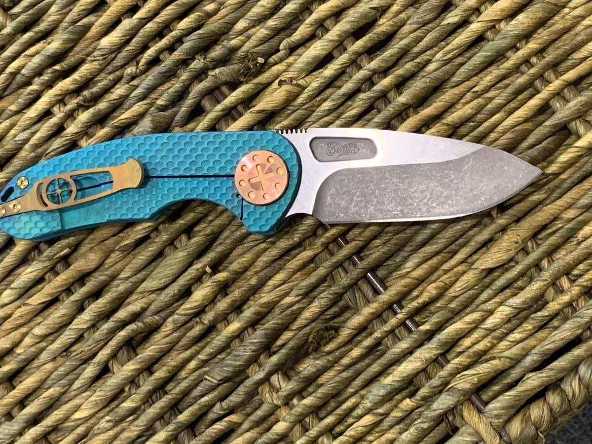 Curtiss F3 Medium Slicer Non Flipper Slim MagnaCut Reef Limited Editon SPM Mill (USA) - NORTH RIVER OUTDOORS