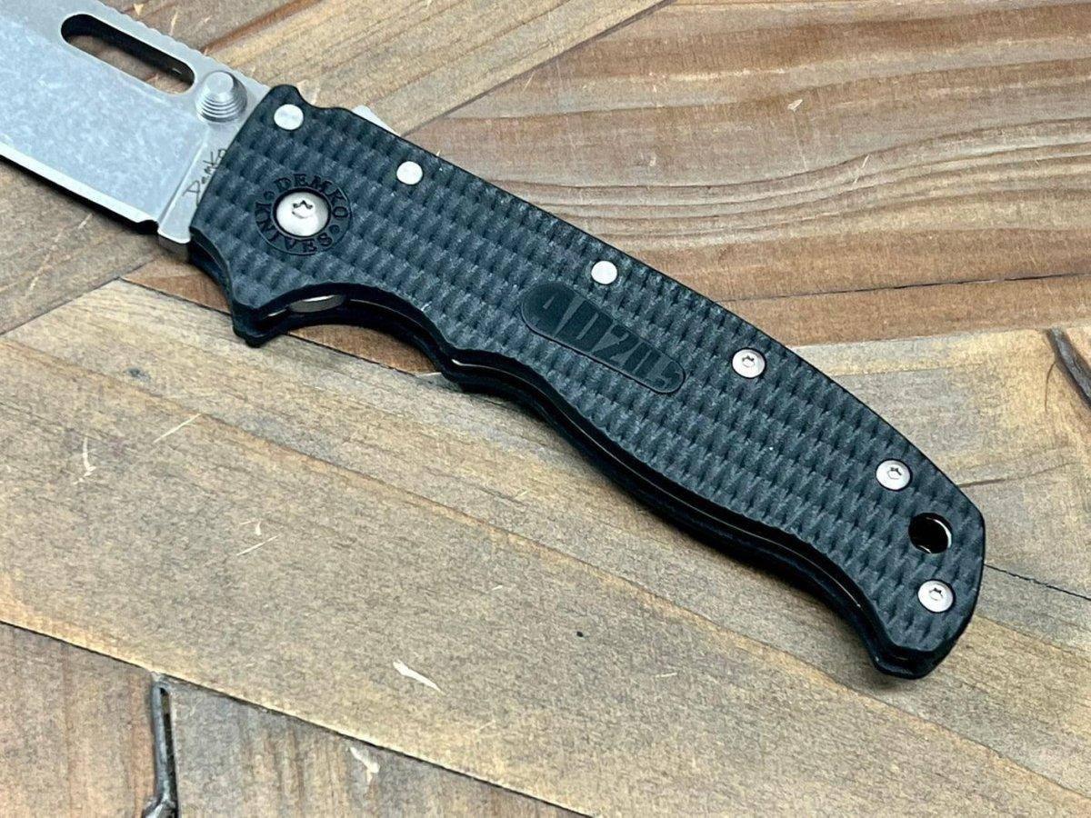 Andrew Demko AD20.5 Shark Lock 205F22 Block Folding Knife AUS-10A Sheepsfoot - NORTH RIVER OUTDOORS