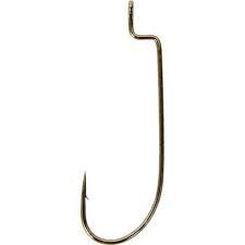 Gamakatsu Worm Offset 5/0 Bronze 5pk - NORTH RIVER OUTDOORS