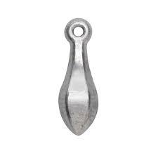 Eagle Claw Bank Sinker 6oz Lead 2pk - NORTH RIVER OUTDOORS