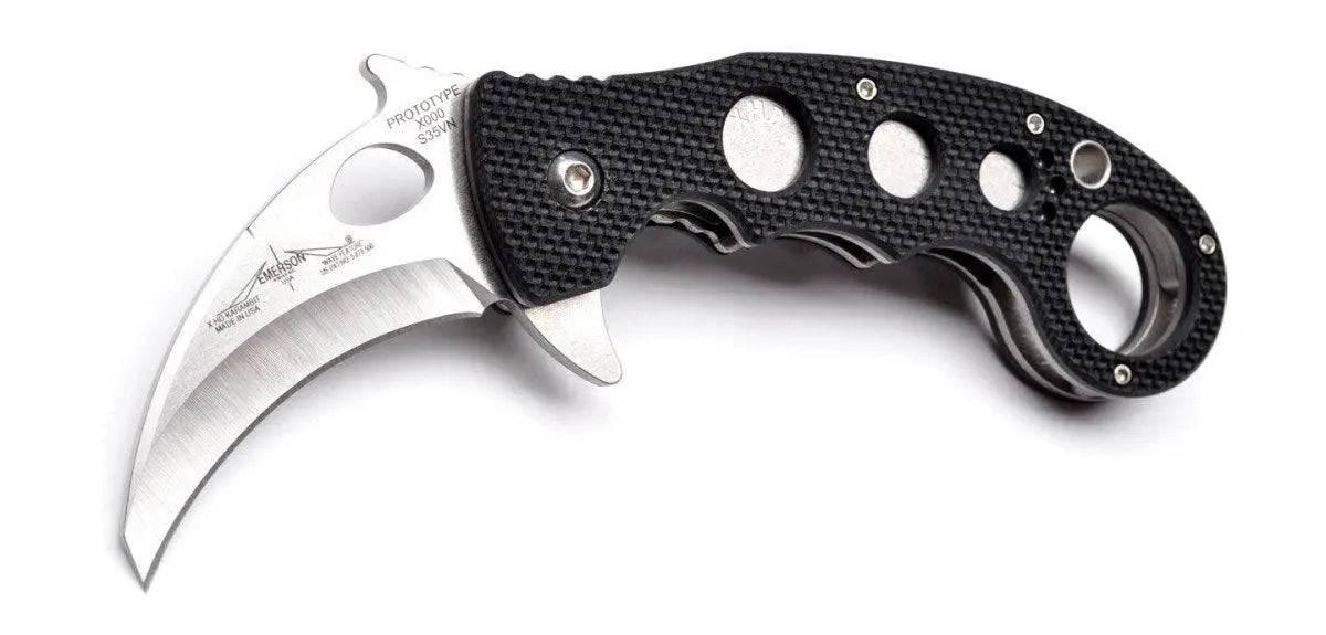 Emerson Stonewash Combat Folding Karambit - NORTH RIVER OUTDOORS