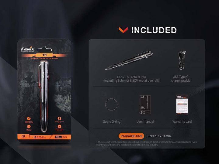 Fenix T6 EDC Penlight - NORTH RIVER OUTDOORS