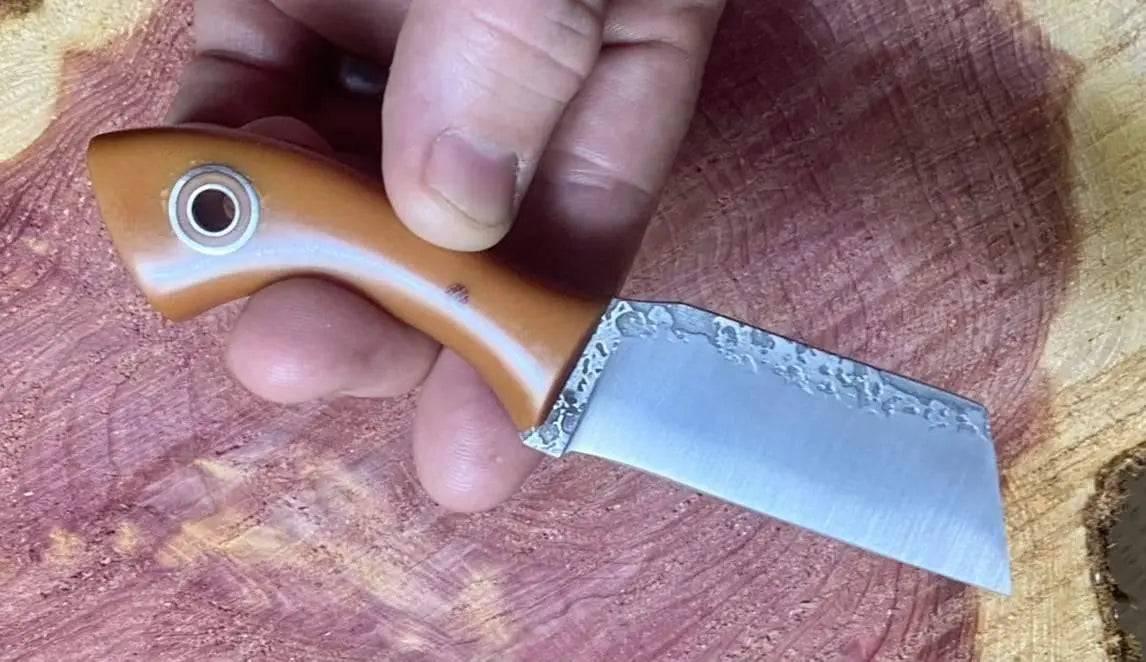 Fiddleback Forge Bow Legged Joe Knife A2 Steel - NORTH RIVER OUTDOORS