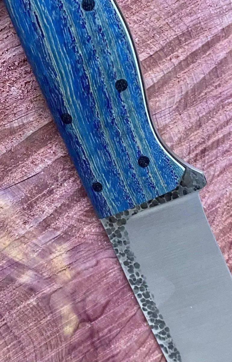 Fiddleback Forge Bushcrafter Sr. Knife w/ Curly Ash Handles - NORTH RIVER OUTDOORS
