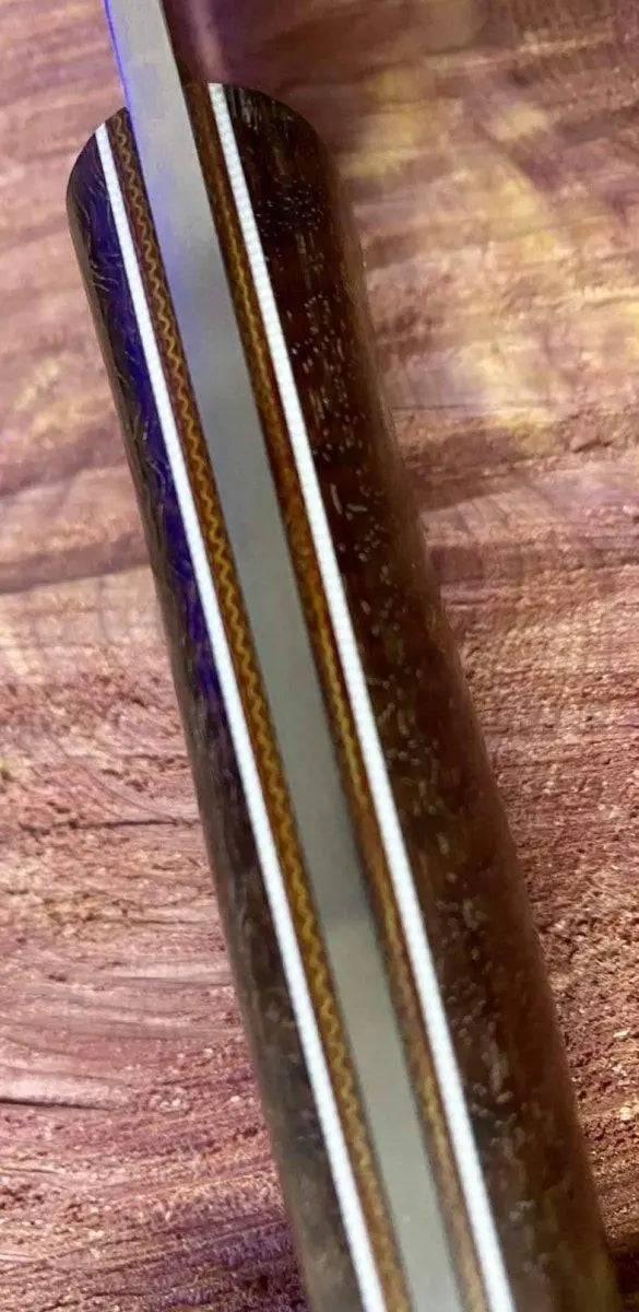 Fiddleback Forge Bushcrafter Sr. Knife w/ Katalox Wood A2 - NORTH RIVER OUTDOORS