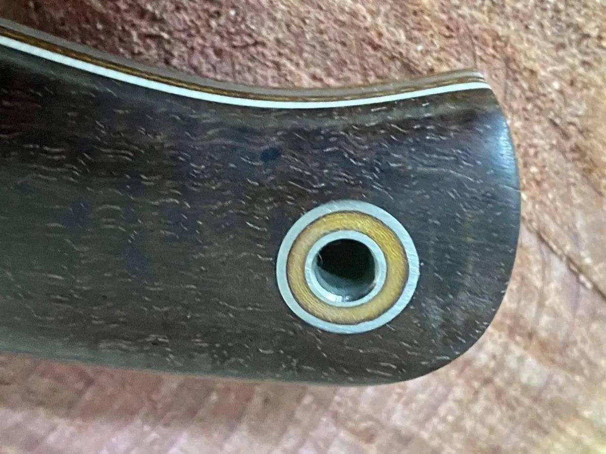 Fiddleback Forge Bushcrafter Sr. Knife w/ Katalox Wood A2 - NORTH RIVER OUTDOORS