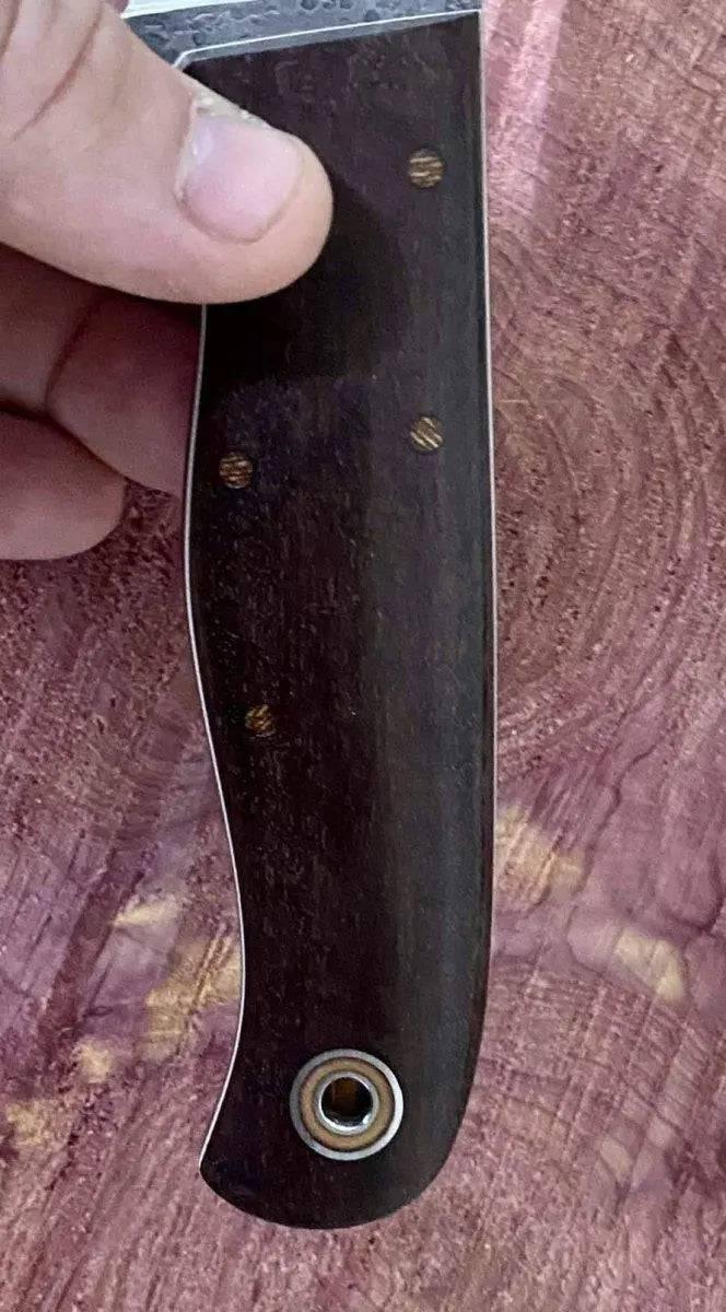 Fiddleback Forge Bushcrafter Sr. Knife w/ Katalox Wood A2 - NORTH RIVER OUTDOORS