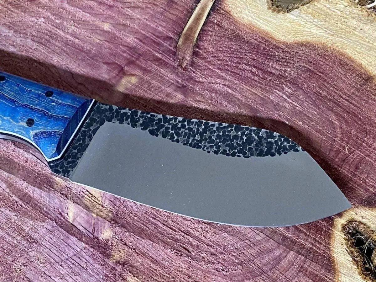Fiddleback Forge Camp Muk Knife w/ Curly Ash Handles - NORTH RIVER OUTDOORS