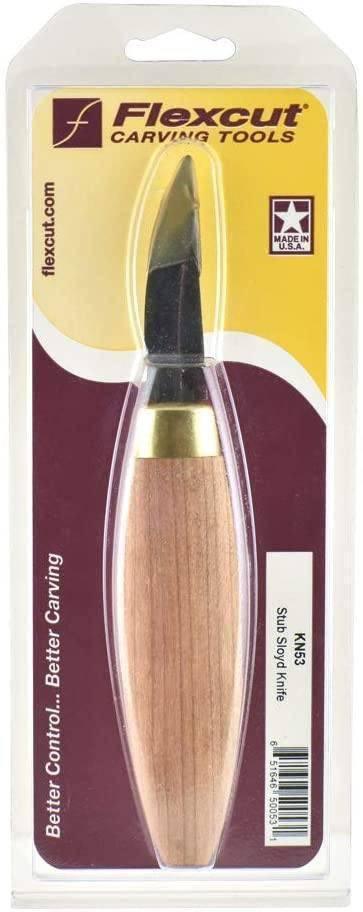 Flexcut KN53 Stub Sloyd Knife (USA) - NORTH RIVER OUTDOORS