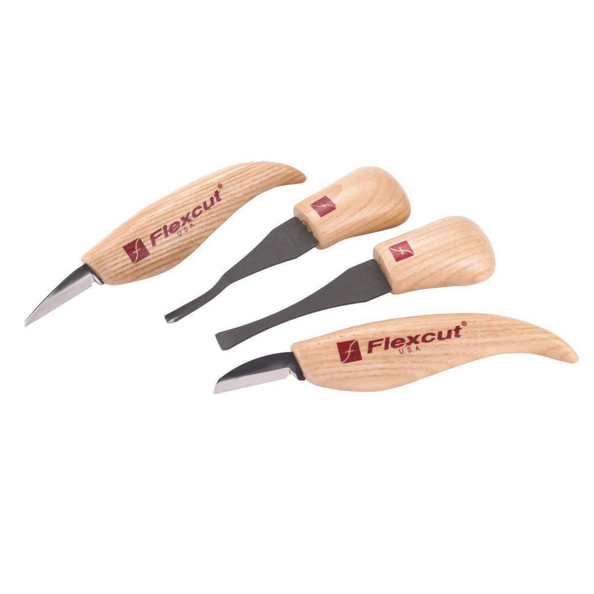 Flexcut KN600 Beginner Palm and Knife Set (USA) - NORTH RIVER OUTDOORS