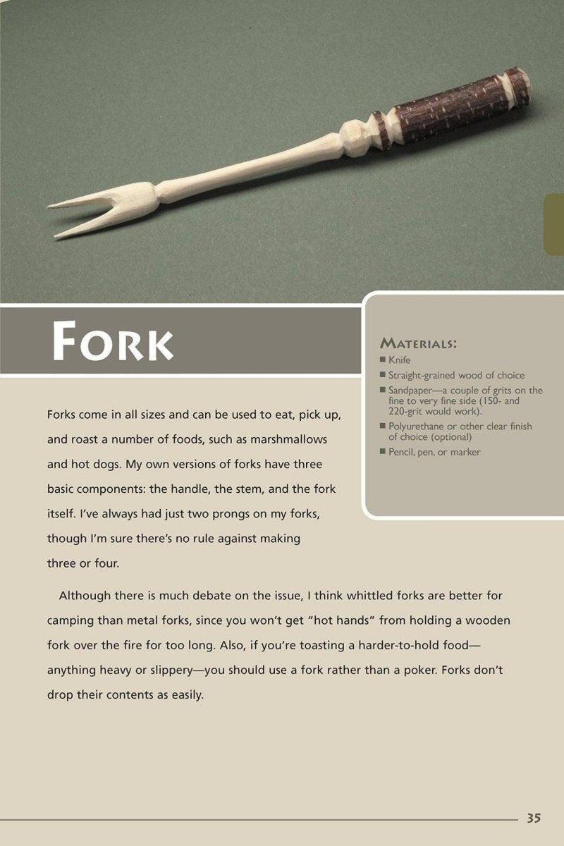 The Little Book of Whittling: Passing Time on the Trail (Book) - NORTH RIVER OUTDOORS