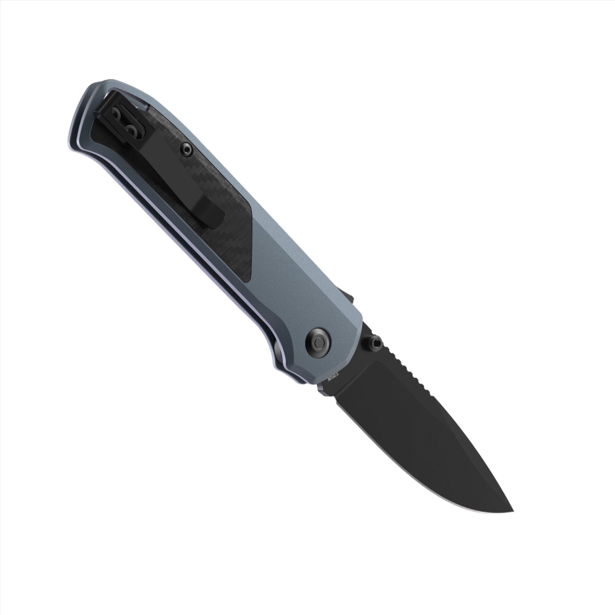 Flytanium Arcade Blue Carbon Knife (Taiwan) - NORTH RIVER OUTDOORS