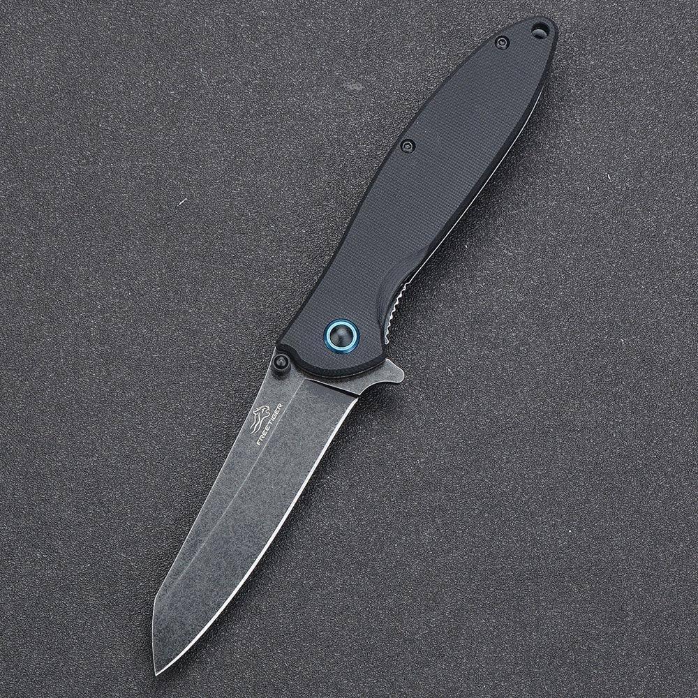 FreeTiger FT2101 Peregrine Folding Pocket Knife Flipper D2 G10 - NORTH RIVER OUTDOORS