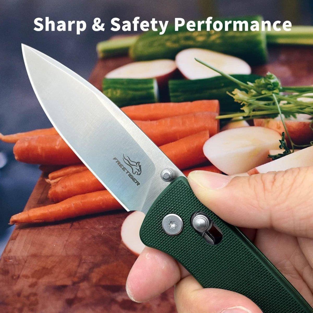 FreeTiger FT2103 Axis Lock Folding Knife D2 3.35" - NORTH RIVER OUTDOORS