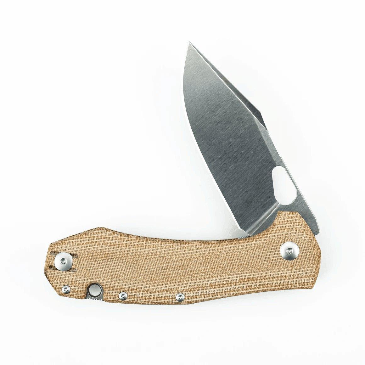 GiantMouse ACE Grand Natural Canvas Folding Knife - NORTH RIVER OUTDOORS