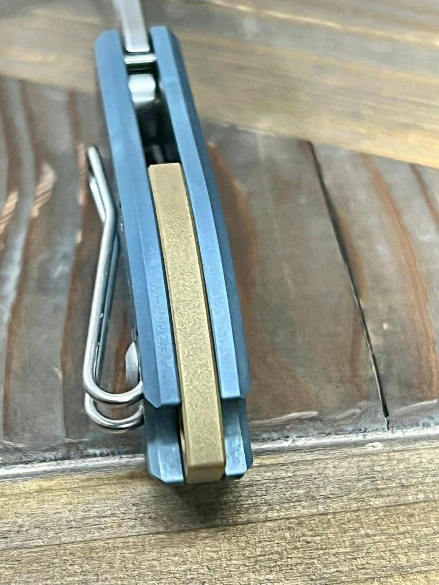 GiantMouse ACE Nibbler Semi-Custom Titanium 20cv Folding Knife - NORTH RIVER OUTDOORS