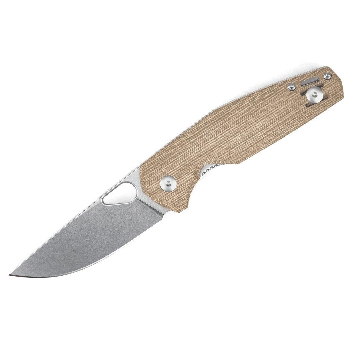 GiantMouse ACE Nimbus V2 Natural Canvas Folding Knife - NORTH RIVER OUTDOORS