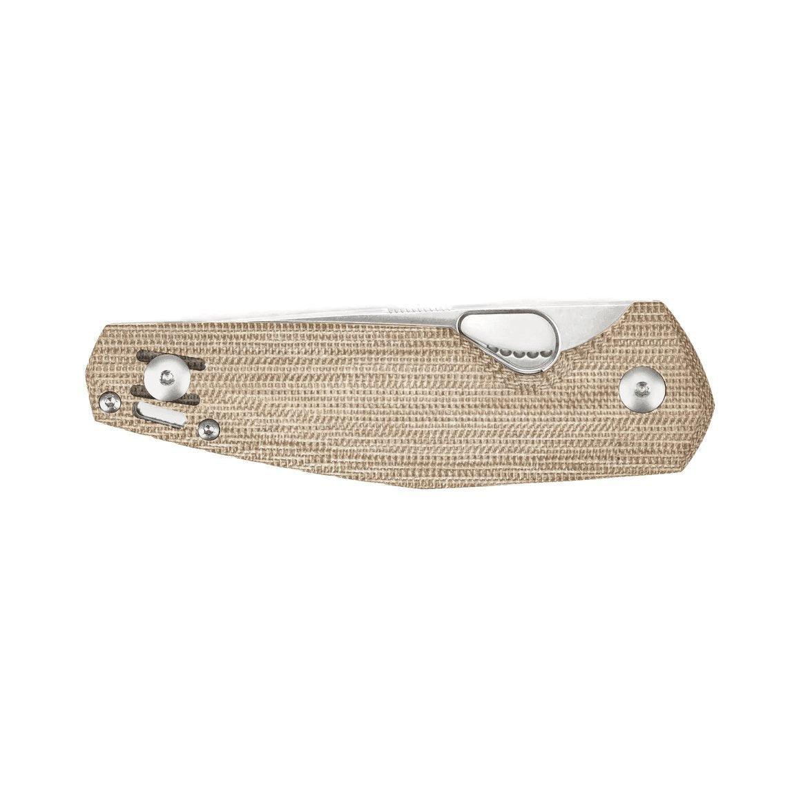 GiantMouse ACE Nimbus V2 Natural Canvas Folding Knife - NORTH RIVER OUTDOORS