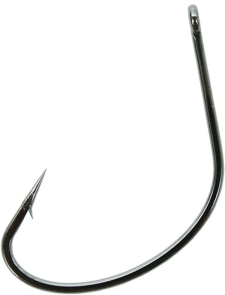 Gamakatsu 51412 Shiner Fishing Hooks with NS Black Finish, Size 2 (6-Pack) - NORTH RIVER OUTDOORS