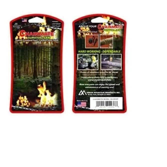 Chain Camping/Survival Saw w/ Pouch (USA) - NORTH RIVER OUTDOORS