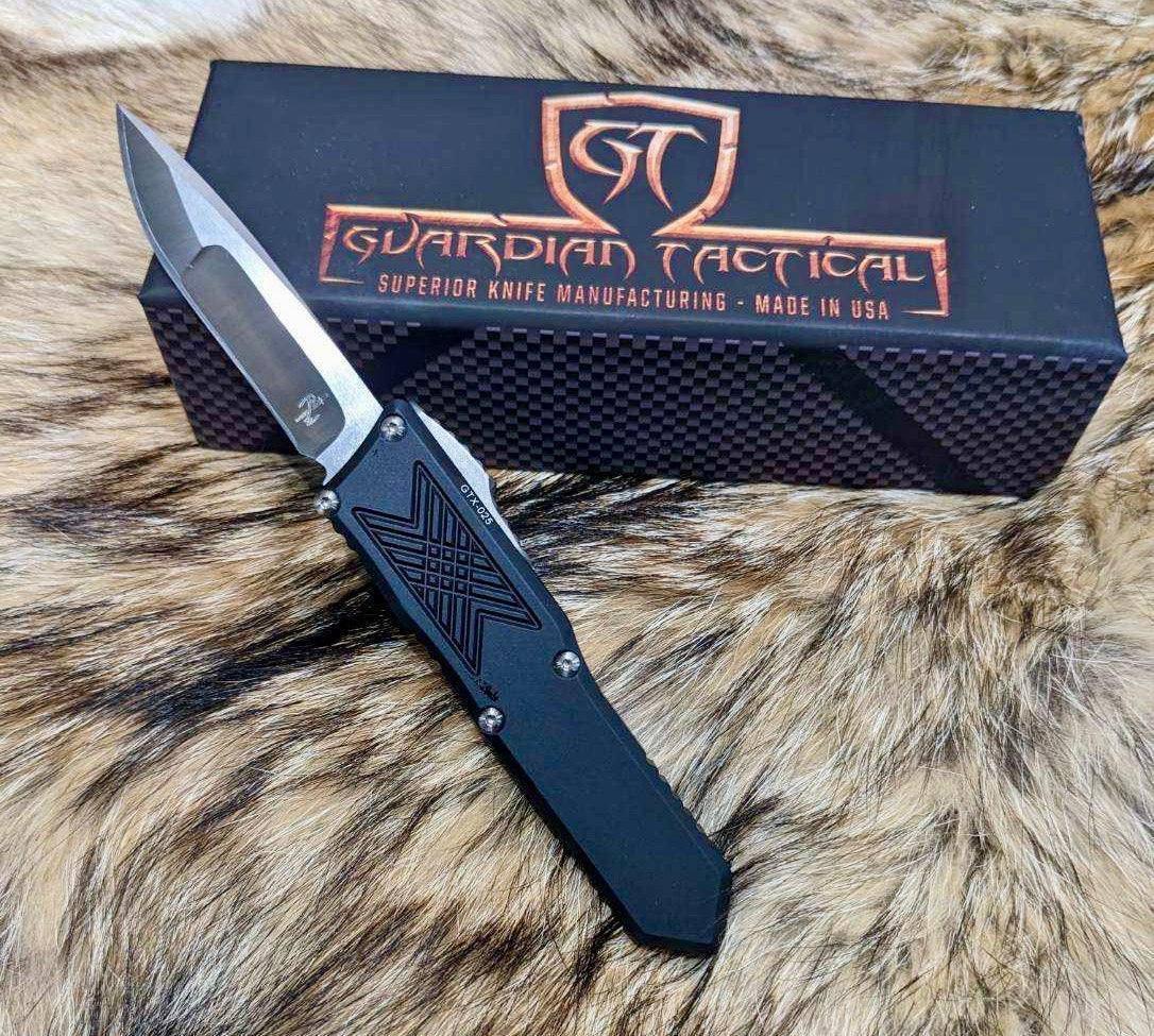 Guardian Tactical Limited Ed. GTX-025 OTF S/E Satin Hand Ground By Reese Weiland - NORTH RIVER OUTDOORS