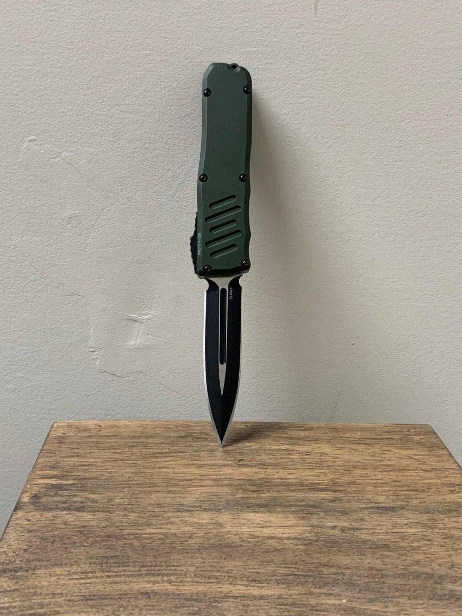Guardian Tactical Recon-035 Two-tone Elmax D/E OD OTF Auto Knife 98231 - NORTH RIVER OUTDOORS