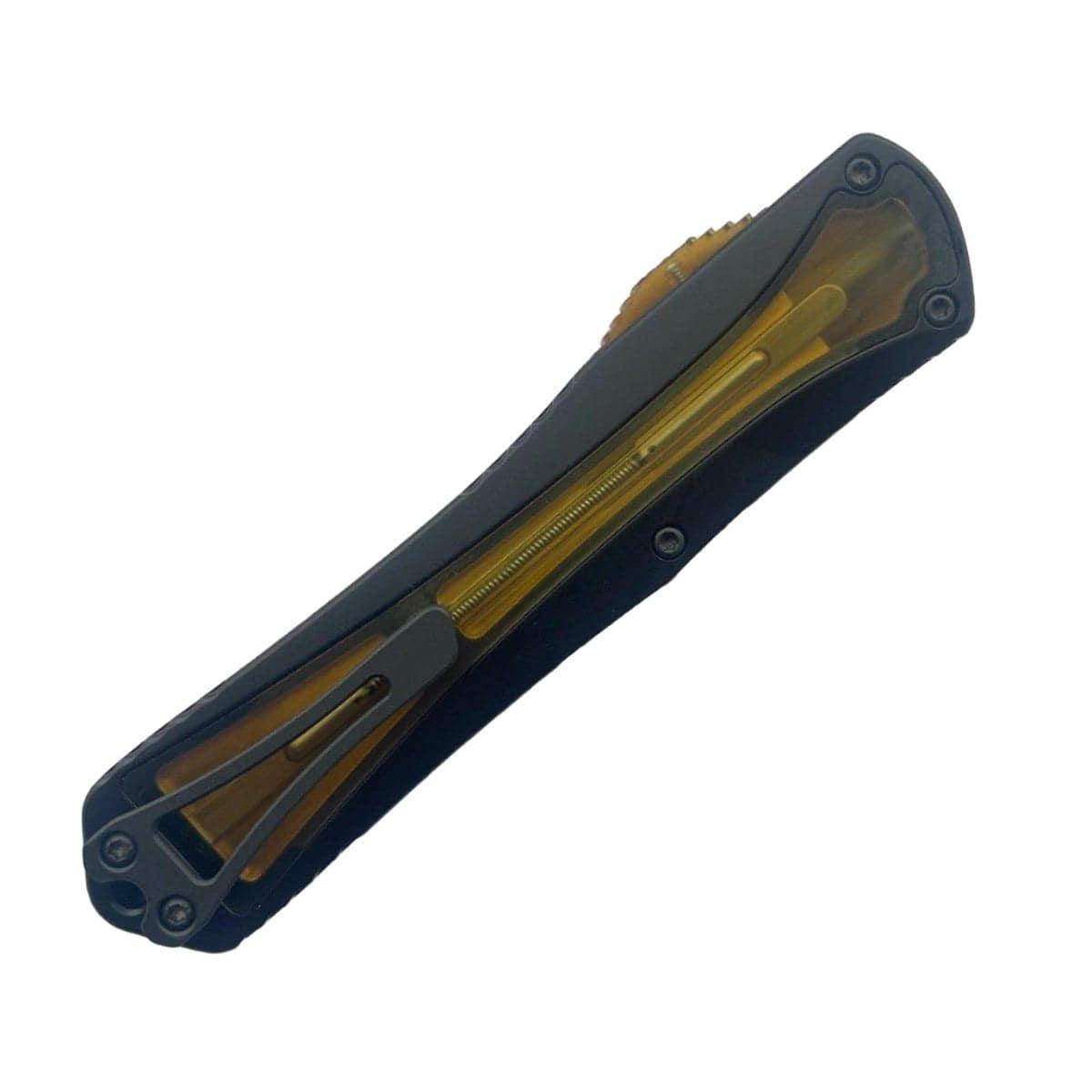 Heretic Knives Manticore X D/E Black Ultem Inlays DLC Magnacut Blade (USA) - NORTH RIVER OUTDOORS