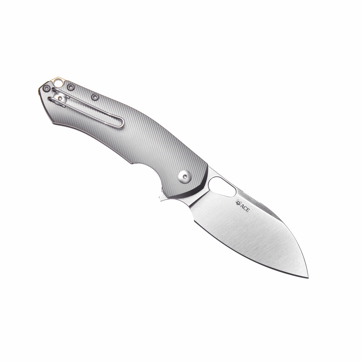 GiantMouse Biblio XL Titanium MagnaCut Folding Knife - NORTH RIVER OUTDOORS