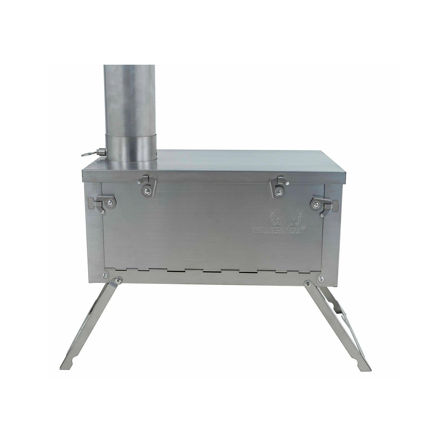 Fastfold PLUS Titanium Nested Pipe Large Stove - NORTH RIVER OUTDOORS