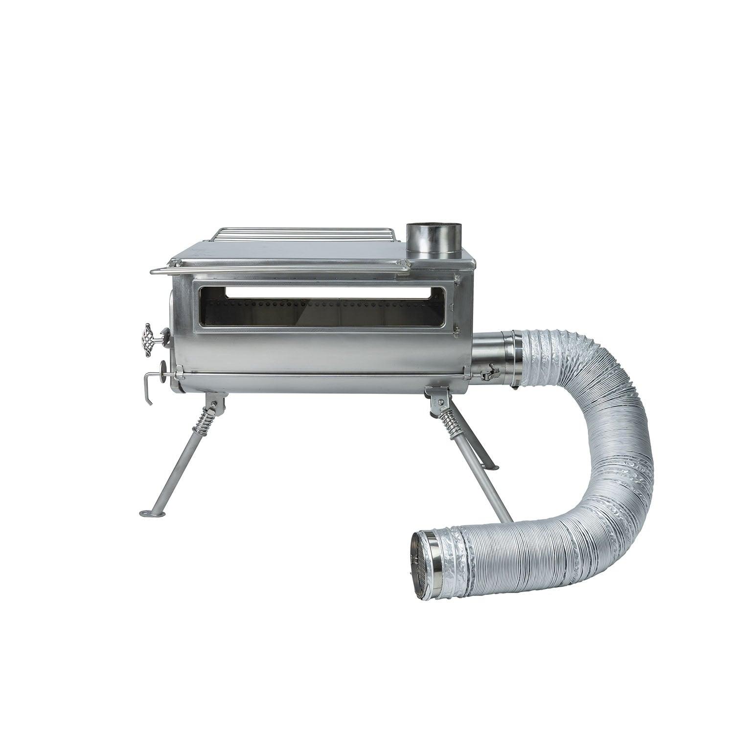 Winnerwell Woodlander Double View Plus External Air Stove (Large) - NORTH RIVER OUTDOORS