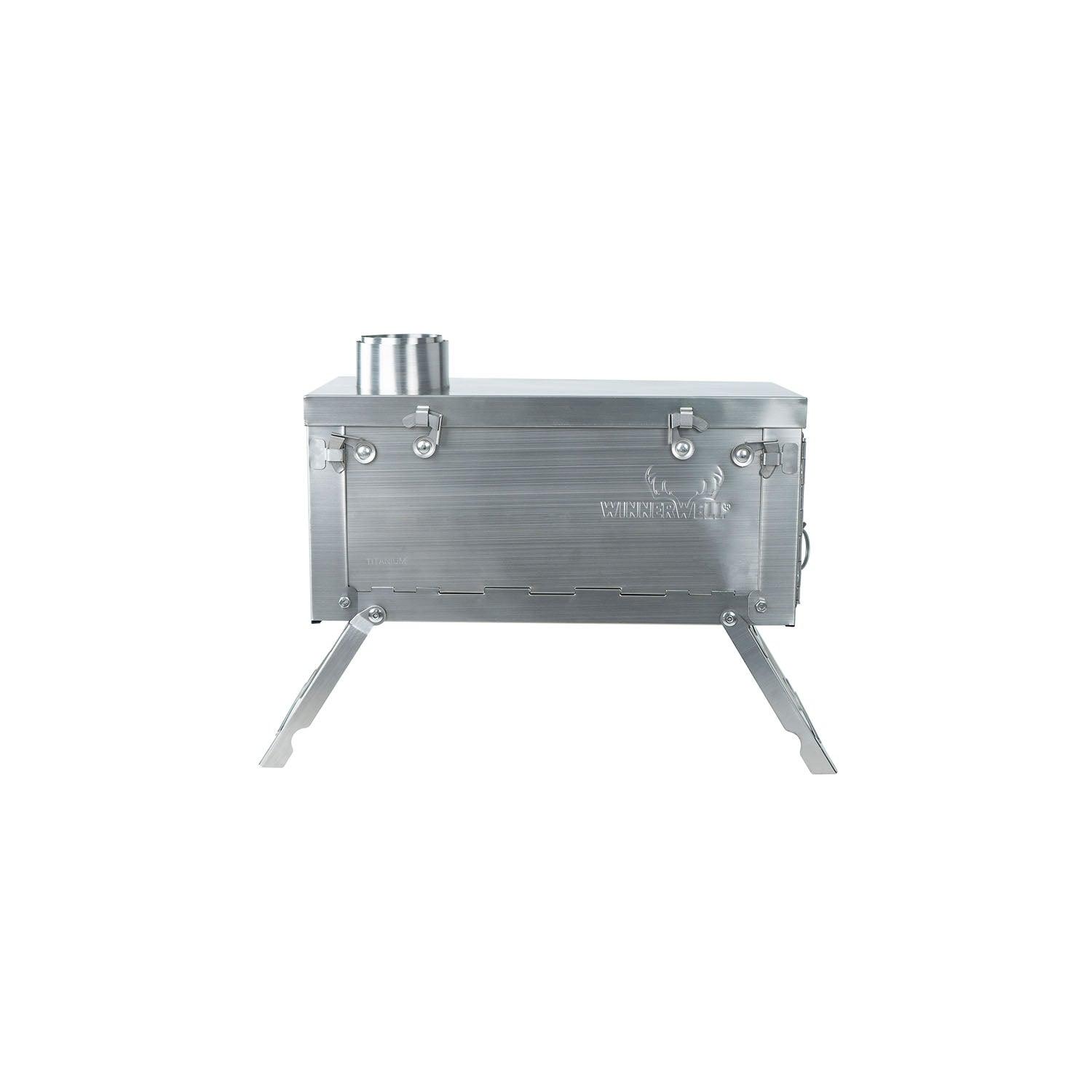 Fastfold Ultralight Backpack Titanium Camping Stove - NORTH RIVER OUTDOORS