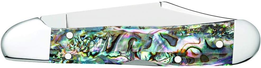 Case WR XX Pocket Knife Abalone Mini Copperlock Item #12020 3 5/8 Inches - NORTH RIVER OUTDOORS