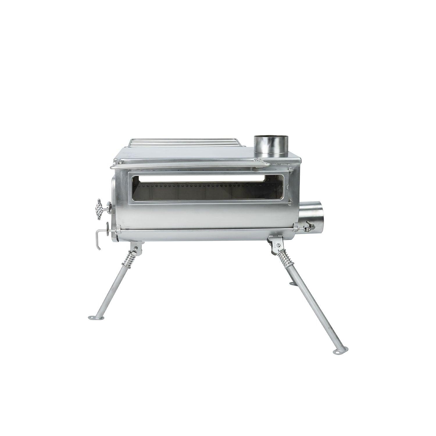 Winnerwell Woodlander Double View Plus External Air Stove (Large) - NORTH RIVER OUTDOORS