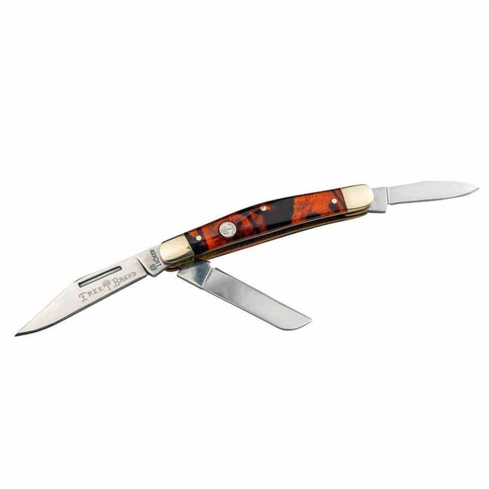 Boker Traditional Series 2.0 Stockman Tortoise Slipjoint Folding Knife - NORTH RIVER OUTDOORS