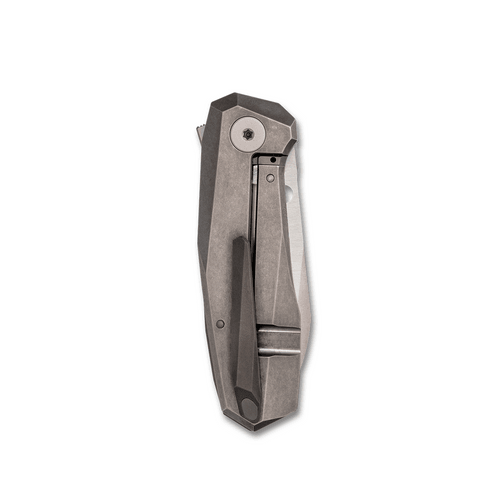 Spyderco Marcin Slysz Techno 3 Flipper Knife 2.64" CTS-XHP Satin Plain Blade Chamfered Titanium Handles Frame Lock C158TIP3 - NORTH RIVER OUTDOORS