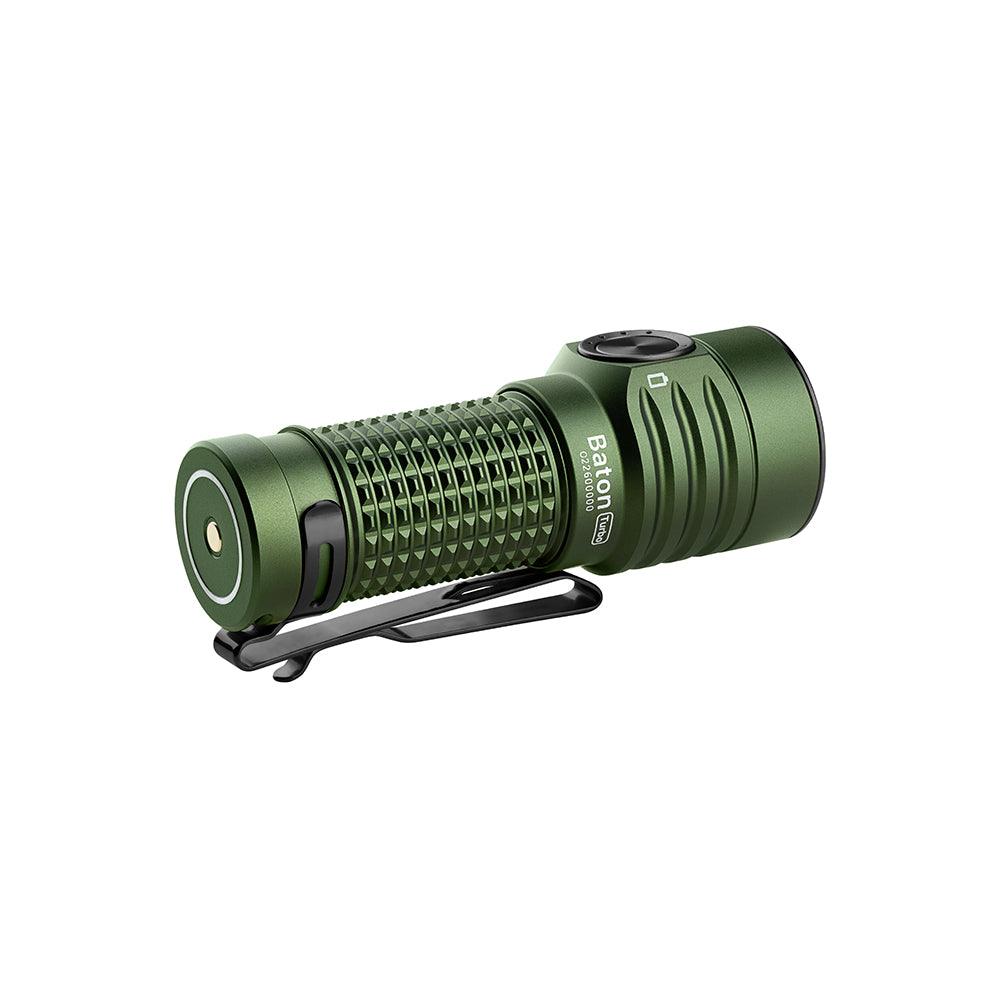 Olight Baton Turbo Compact EDC Flashlight with 510m Long-Range Beam - NORTH RIVER OUTDOORS